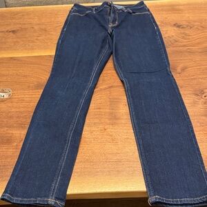Old Navy Dark Blue Straight Leg Jeans